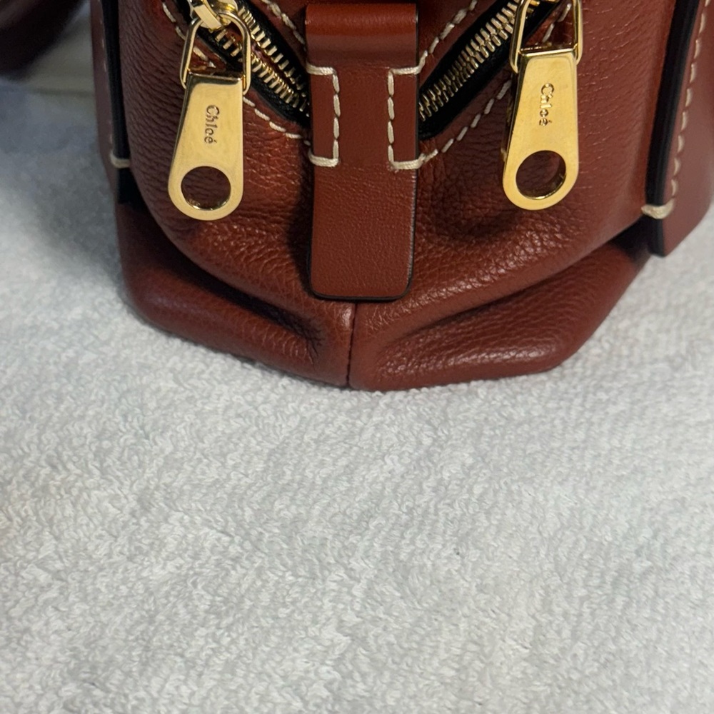Brown Leather Handbag - Picture 5 of 11